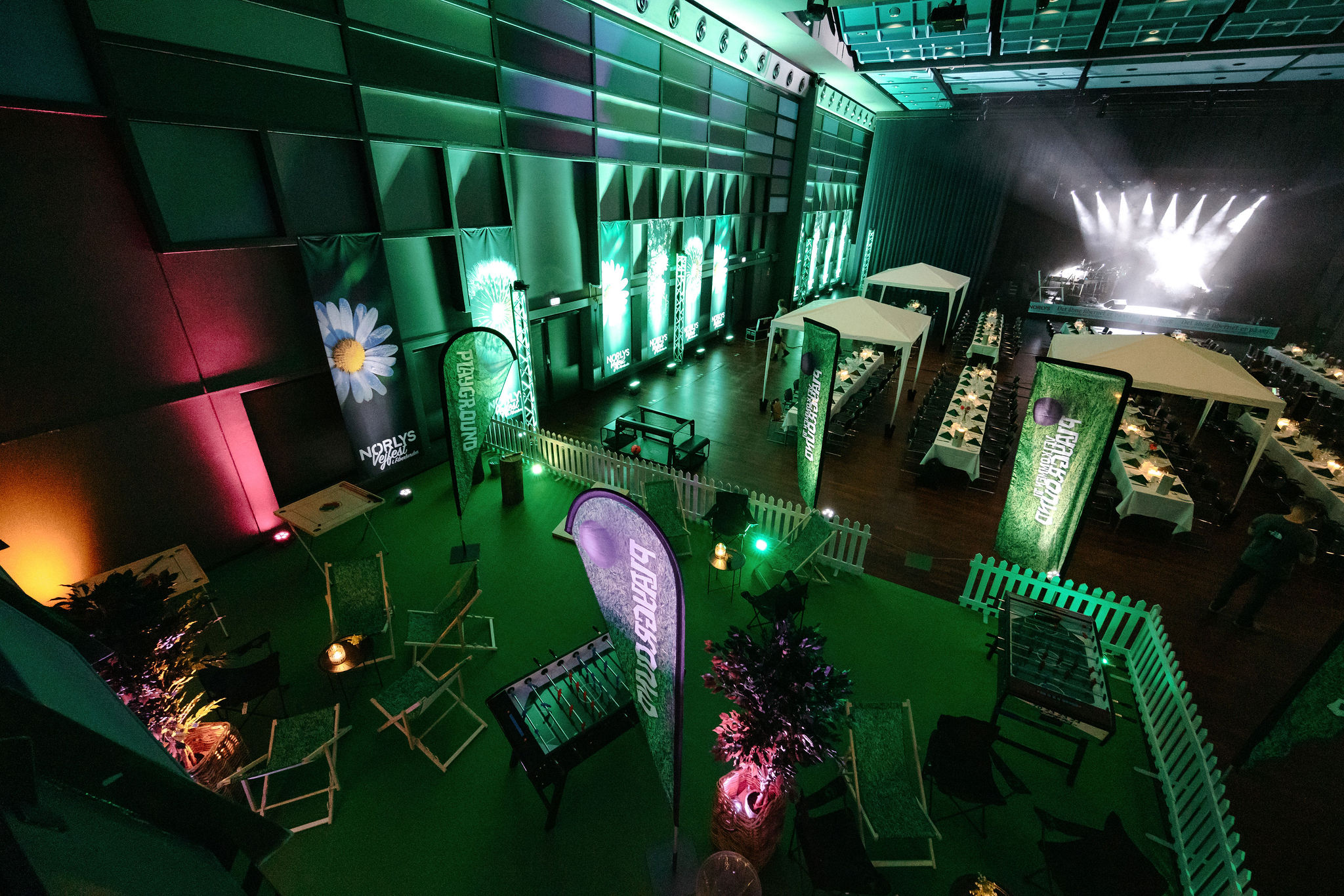 Playground på vejfest