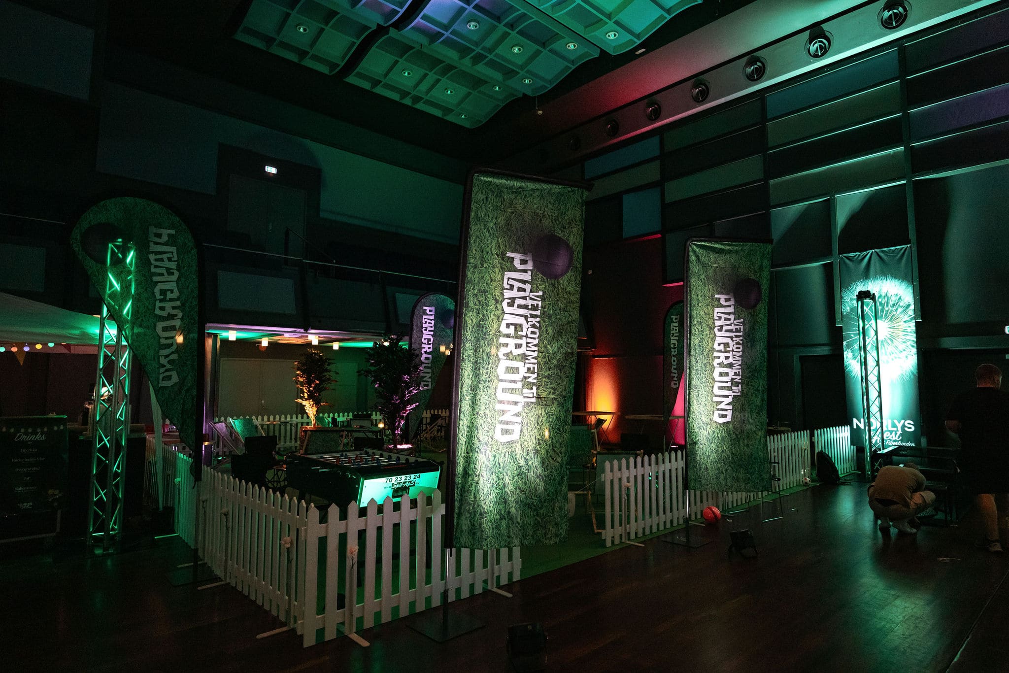 Playground atmosfære